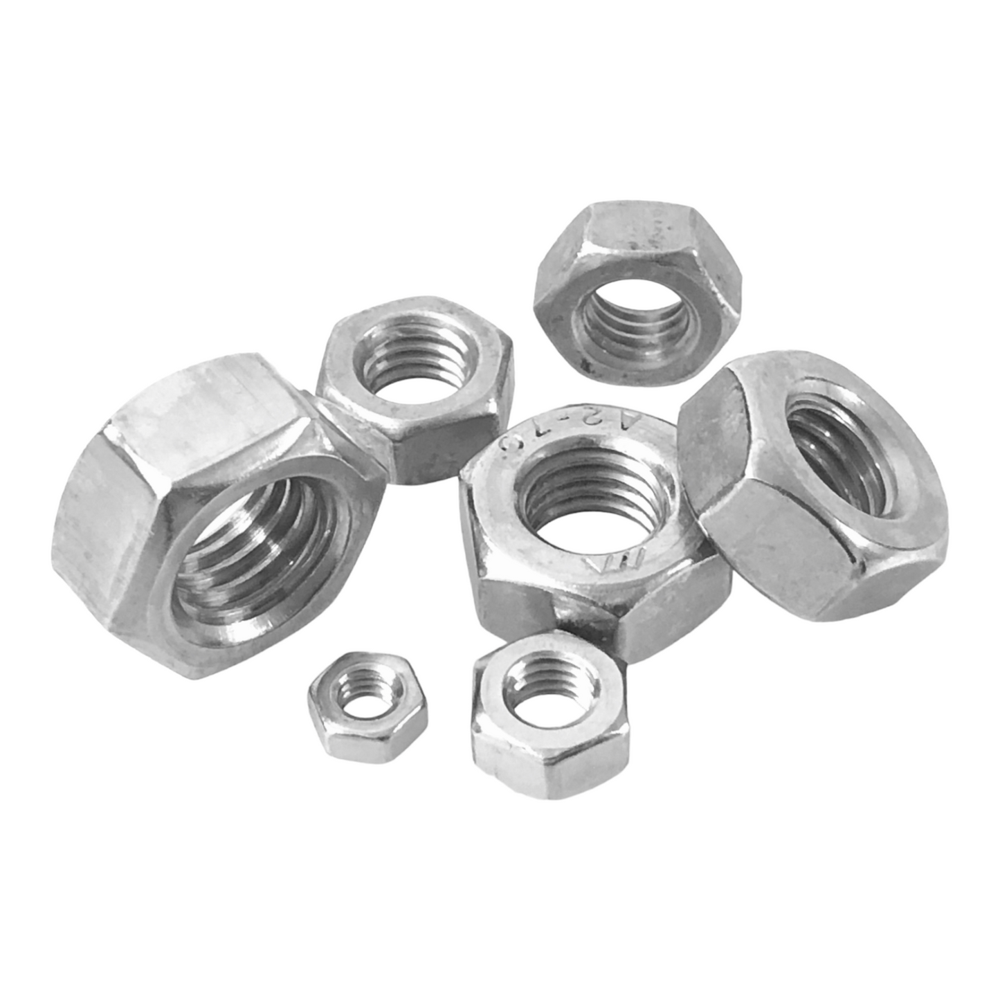 Sechskantmuttern (Standard) DIN 934 | ISO 4032 Edelstahl A2